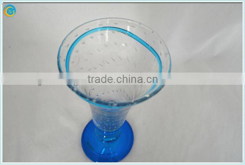 hurricane candle holder with stem,fish candle holder