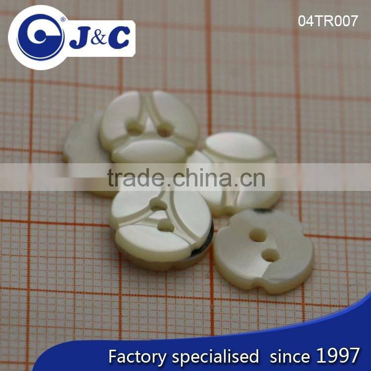 J&C Trocas shell buttons for fashion shirt. TR007, TR008