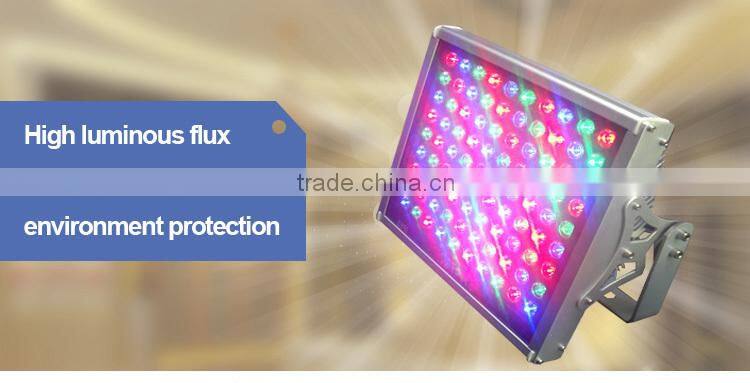 ip65 outdoor DMX control high power led 90w/200w/300w rgb outside flood light