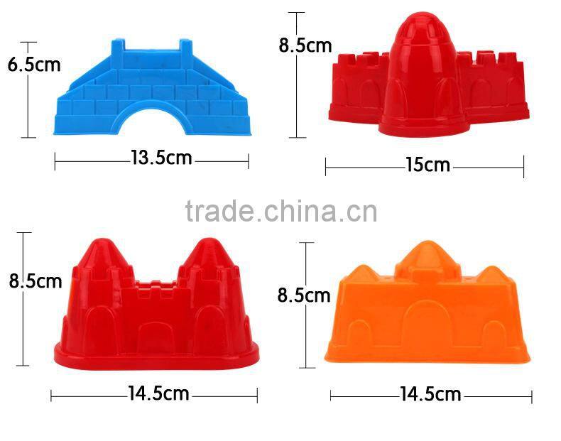 Wholesale Beach Toys Beach Sand Molds Kids Toys 10 PCS/Set