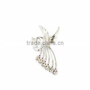 Factory cheap phenix rhinestone brooch bird animals brooches pin