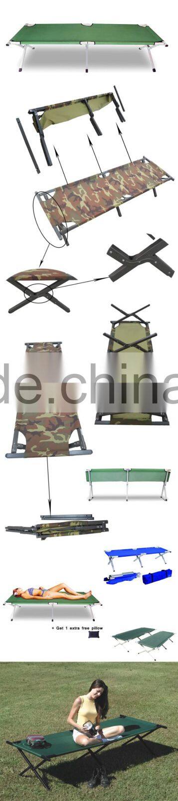 Military camping bed folding military and leisure products