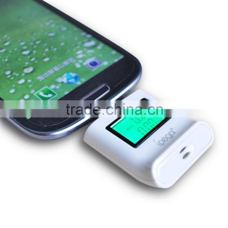 IPEGA PG-SI017 portable blood alcohol tester, portable alcohol breathalyzer, phone breathalyzer