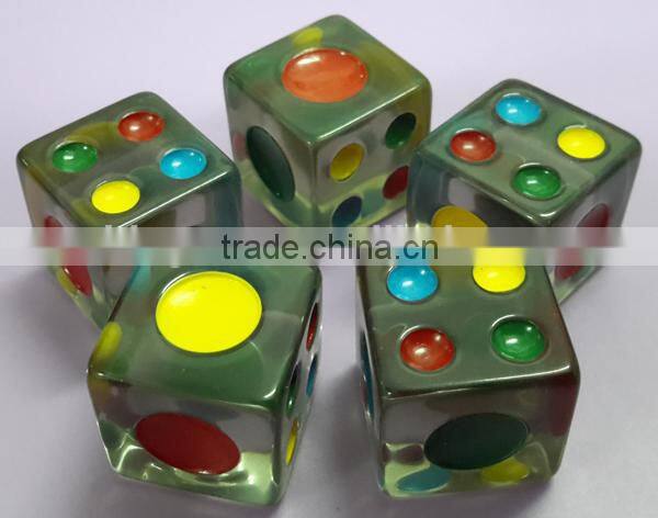 High quality custom wood dice