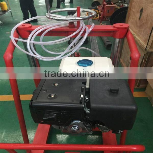 High quality concrete pavement coring drilling machine 9 horsepower