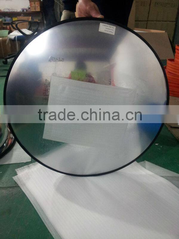 Polycarbonate / PVC / ABS Outdoor Wide Angle Convex Security Mirrors