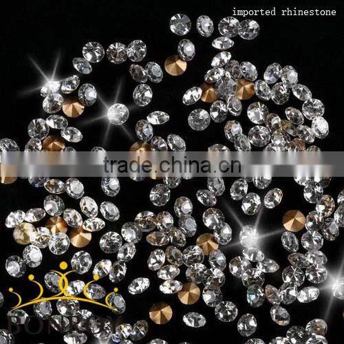 Good shinning wholesale rhinestone button