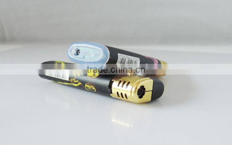Electronic refillable plastic windproof cigarette lighter China wholesale lighter