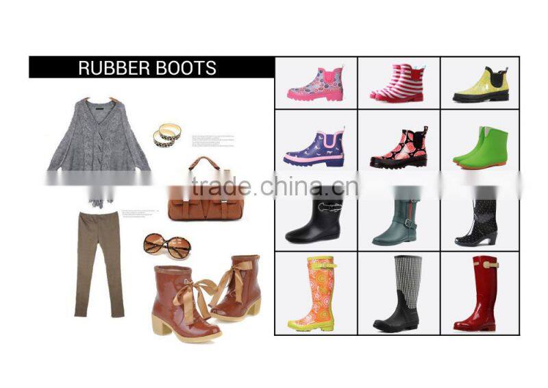 good quality Fashion cartoon short rainboot Children rainshoes children rain boot