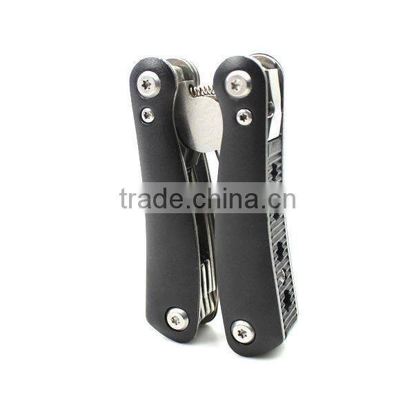 Combination plier with black handle