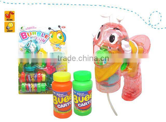 Kids toy B/O bubble gun foam water gun