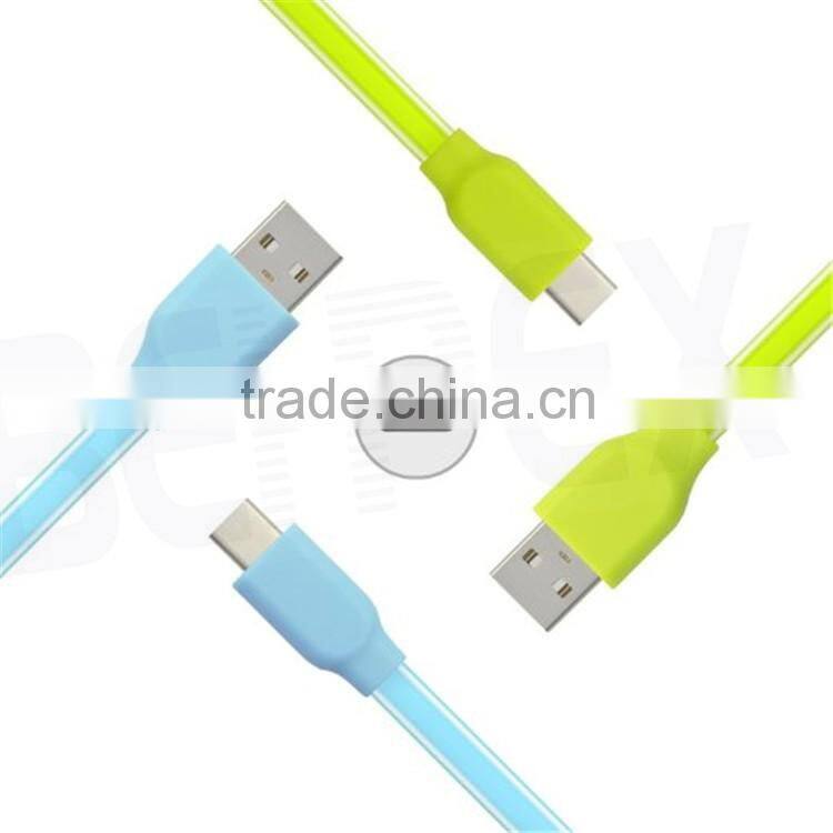 Flex 3.1 Type C USB Connector Cable for Macbook NOKIA N1 Letv Phone