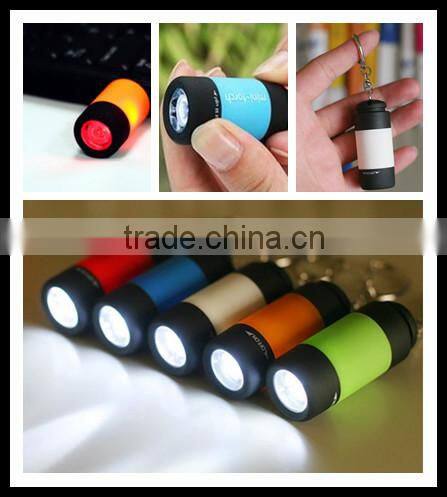 (120315) Mini gift ABS material USB rechargeable torch