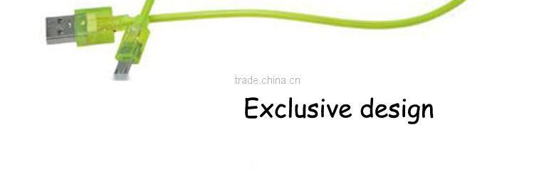 Fashionable Colorful Micro USB Cable For Smartphone Android,High Quality Right Angle Micro/USB Cable For Samsung USB Cable