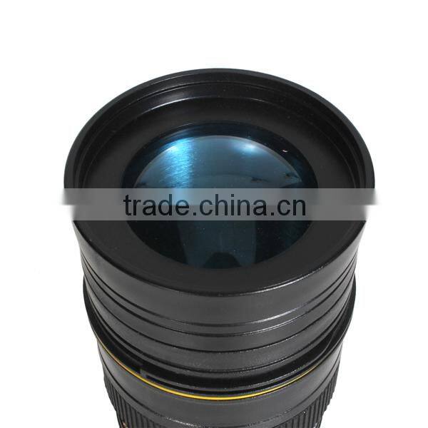 Stainless Steel Tea Coffee Cup, Travel Mug, Camera Lens Cup Mugs for Nikon 24-70mm