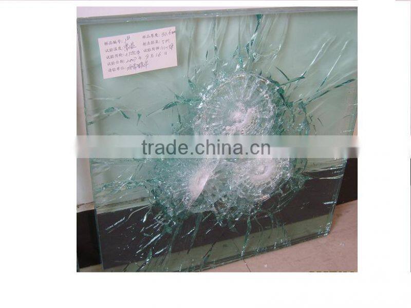anti bullet glass from shandong yaohua with EN12150-1/ CE/ AS/NZS2208 /ISO/ CCC