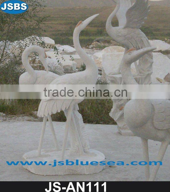 Red marble lion statue with wing