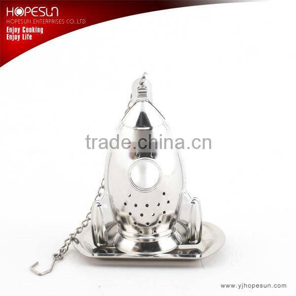 Stainless steel rocky shape tea infuser