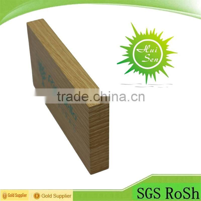 Manufacturer Wood Logo Block with OEM/ODM