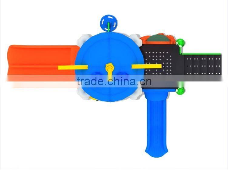 Kids Amusement Park Play System for Preschool,Children Outdoor Playground Equipment with Slide LE.XK.008