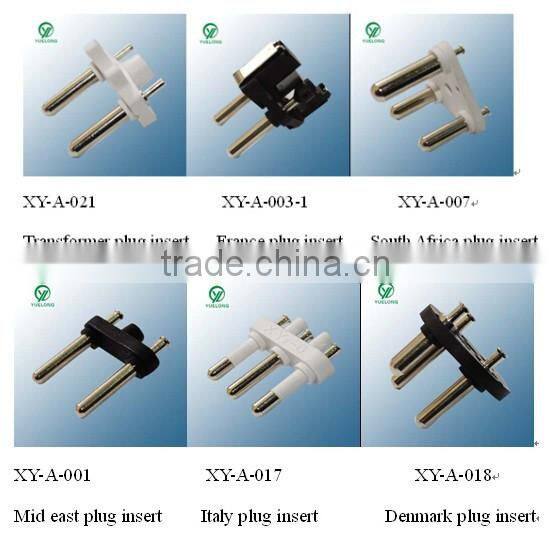 XY - A - 001-2 Euroe plug adapter with RoHS certification