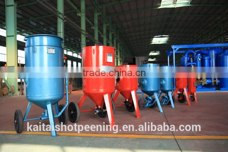 SHANDONG KAITAI Portable sand blaster,blasting pot,sandblast