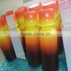 Good quality white ketchup bottle display stand