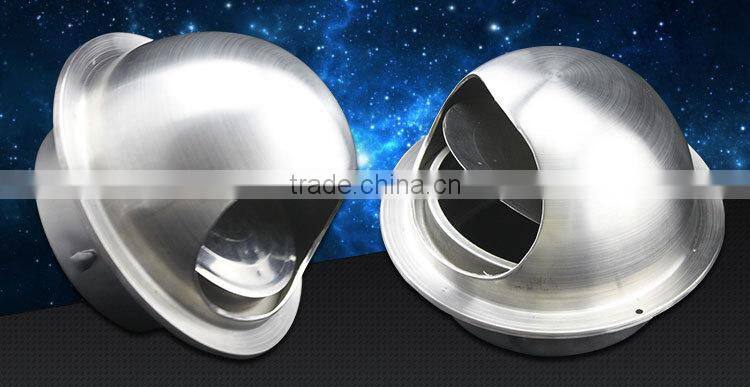 Hvac waterproof bathroom wall stainless steel air vent