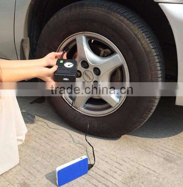 SUNPOW OEM portable jump starter with air compressor