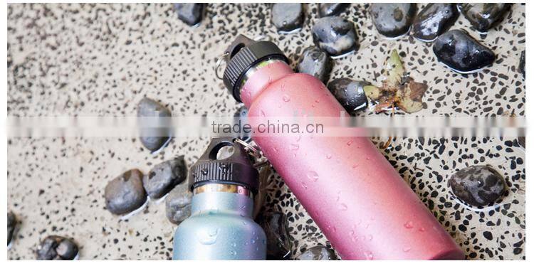 Outdoor vacuum thermal insulation drinking bottle sport