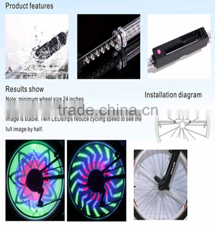 36 LED 32Pictures Stardand Type LED Bicycle Wheel Light