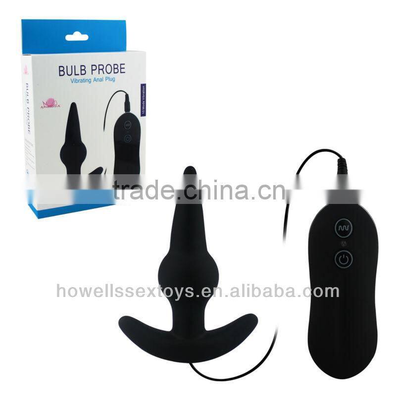 Silicone Anal Toys, Anal Probe Vibrator for Anal Pleasure
