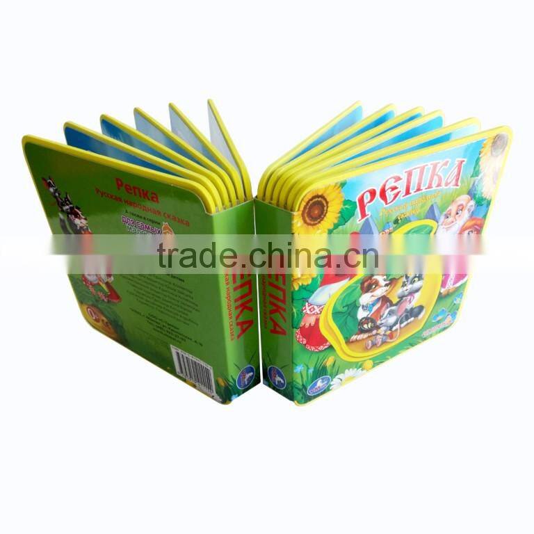 Soft-touching nice child book printing