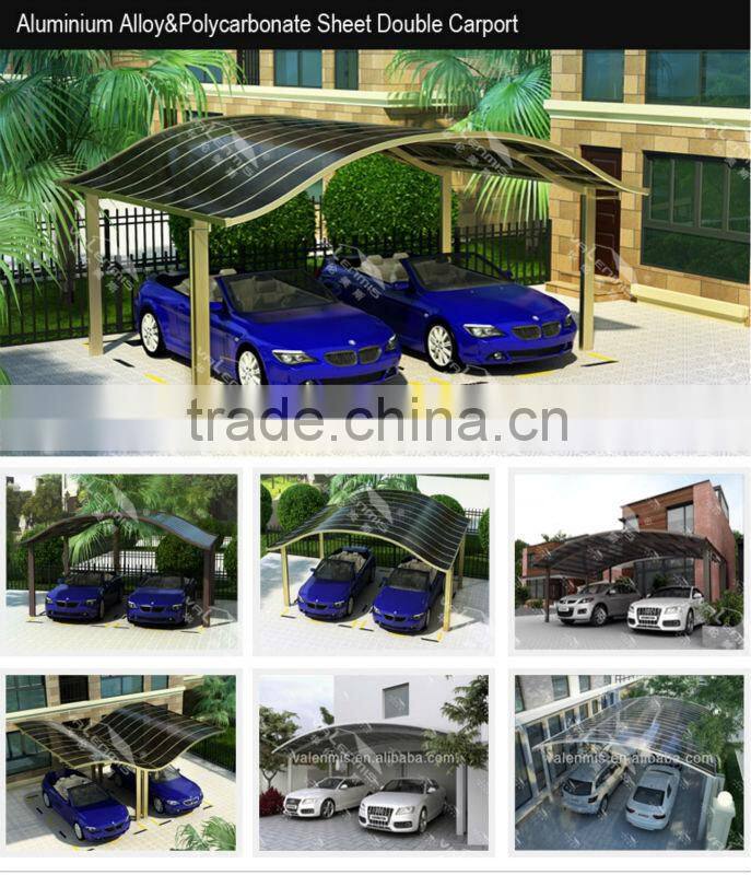 5.5mx6.0m durable outdoor aluminum carport
