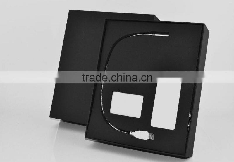 2016 Nice Design High Quality Promotional Gifts Including 2200mah Power Bank, USB LED Light and USB Hub