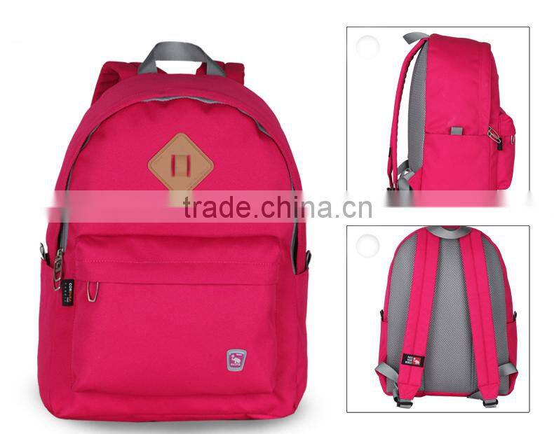 Famous fashion design durable popular korean backpack bag