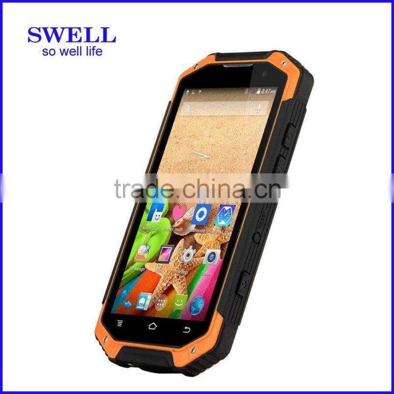 ip68 waterproof handheld terminal android 4.4 octa core transportation terminal 4.7inch NFC walkie talkie remote contral F19