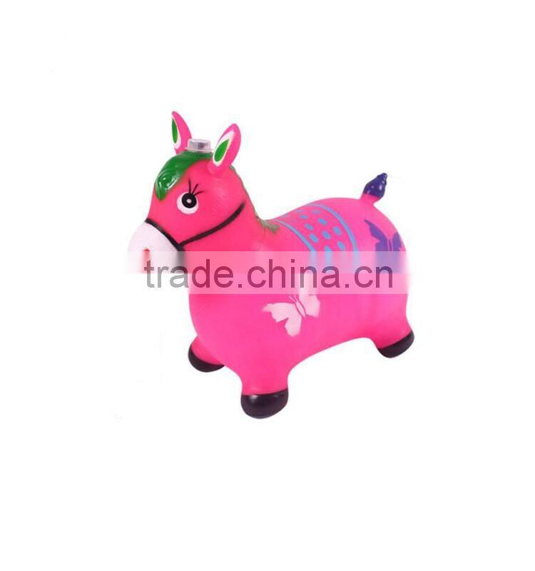 Plastic Riding Toy/Kids Inflatable Horse Jumping