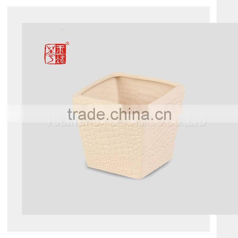 Wholesale Mini Ceramic Garden Bonsai Flower Plant Balcony Pot