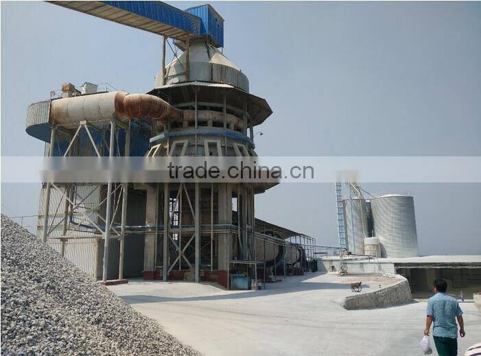 Small scale active lime production plant