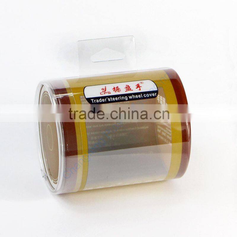 Customized Low price plastic cylinder storage box with lid