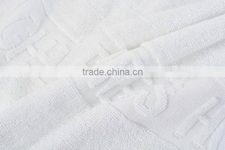 wholesale custom logo cotton jacquard towel 50*100 hotel