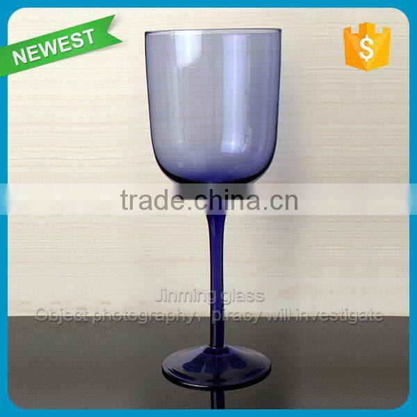 Color Glass Goblet Wine Cup Purple Color Glass Goblet Wine Cup Party Celebrate Drinking Wine Color Glass Cup Goblet