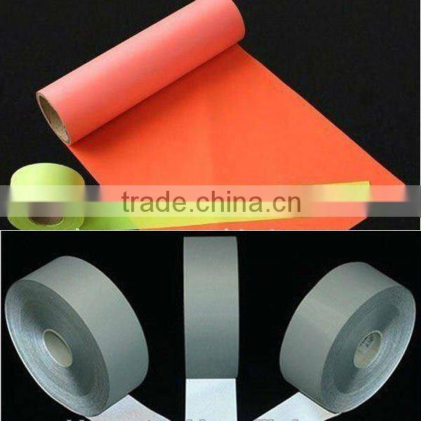 Warnning clothes with Super shiny Silver Reflective Fabric( T/C),reflective tape for clothing