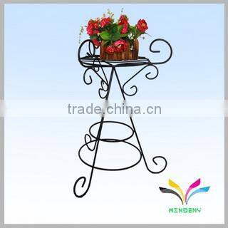 Metallic display garden decorative plant rack for flower pot plant