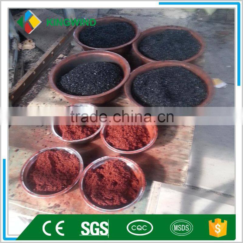 Hydraulic rubber floor tiles making machine