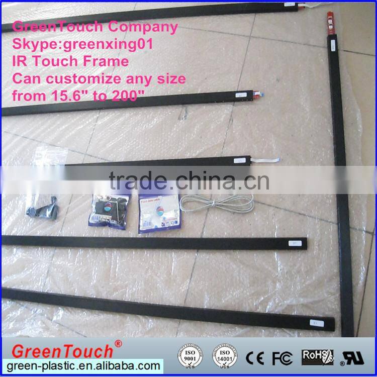 103'' ultra thin multi-touch ir touch screen frame