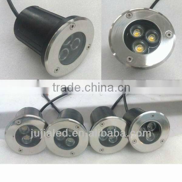 JU-3005 3PCS*1W led light garden spot lights,led inground lights,Garden Lights