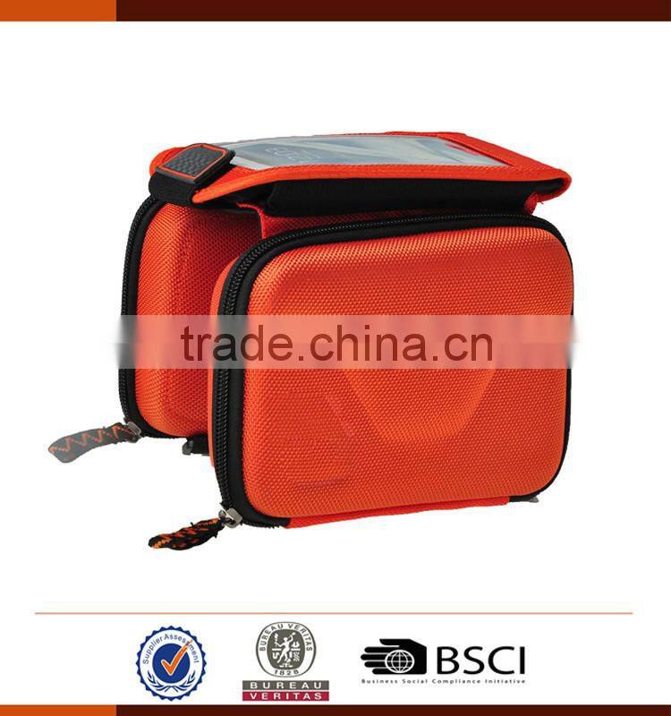 EVA Bicycle Frame Bag with Separable Cellphone Pocket