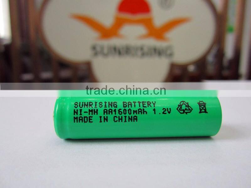 AA 1600mAh 1.2 V Quanlity Rechargeable Battery NI-MH 1.2V Rechargeable 2A Battery Baterias Bateria